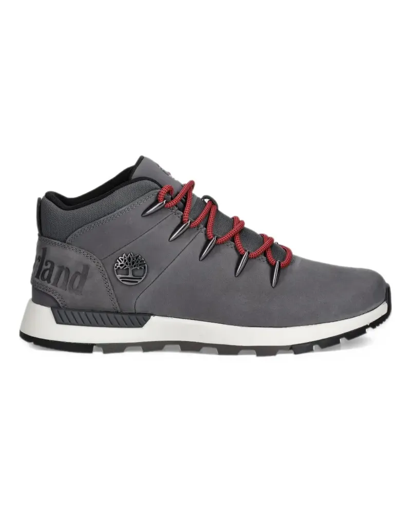 Timberland Schnürstiefel mit Logo-Prägung - Grau Grau