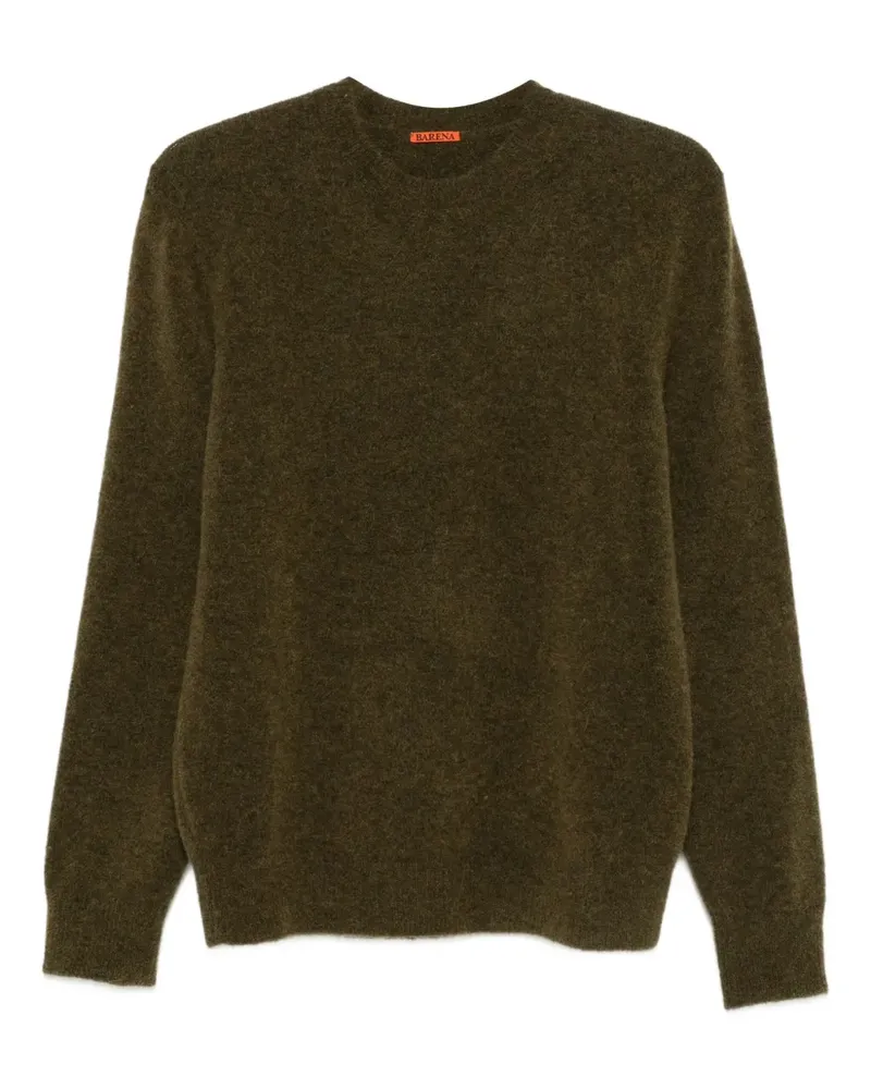BARENA Pullover mit rundem Ausschnitt - Grün Grün