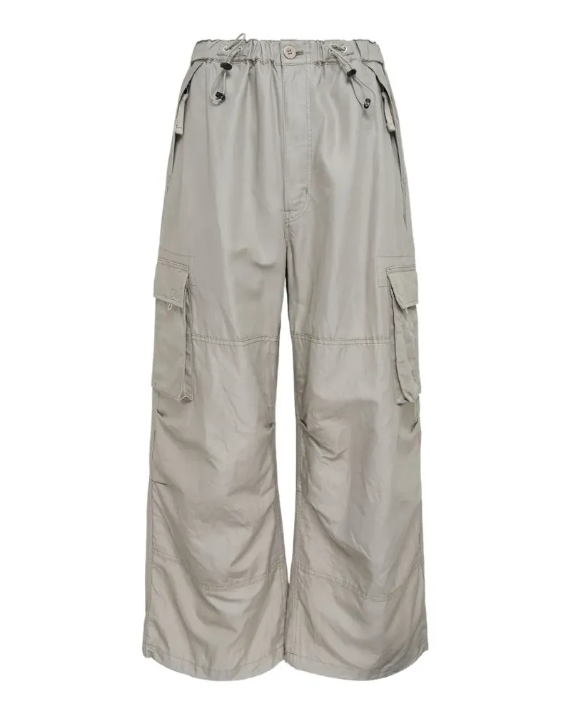 Comme des Garçons Cargohose mit Stretchbund - Grau Grau