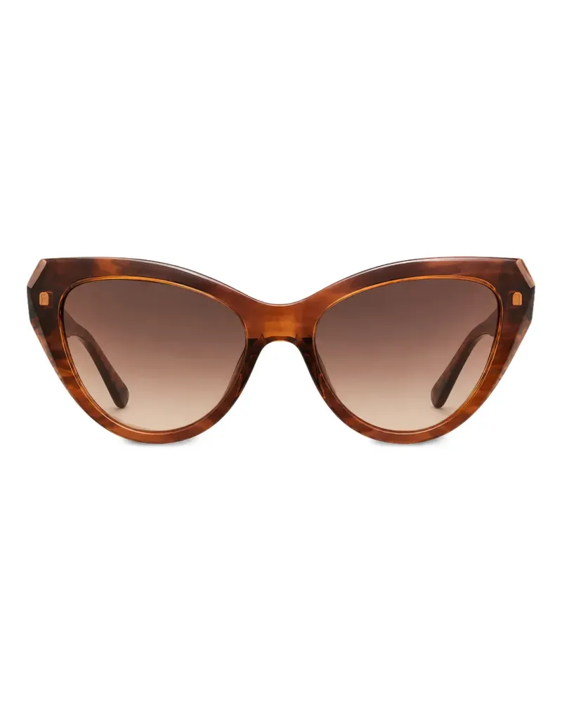 Furla cat-eye-frame sunglasses - Braun Braun