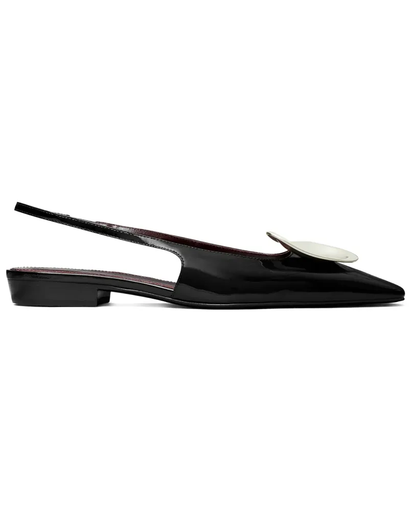 Tory Burch Patos Slingback-Pumps - Schwarz Schwarz