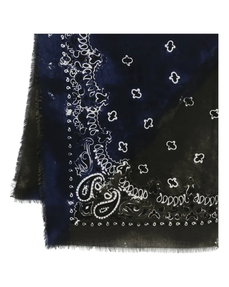 Destin Schal mit Paisley-Print - Grün Grün
