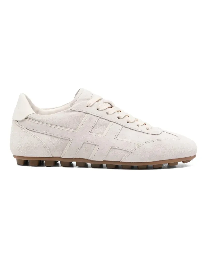 Hogan Olympia H-logo lace-up sneakers - Nude Nude