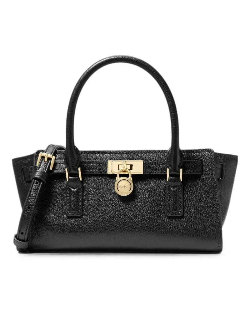 Michael Kors Hamilton Moderne extra-small leather crossbody bag - Schwarz Schwarz