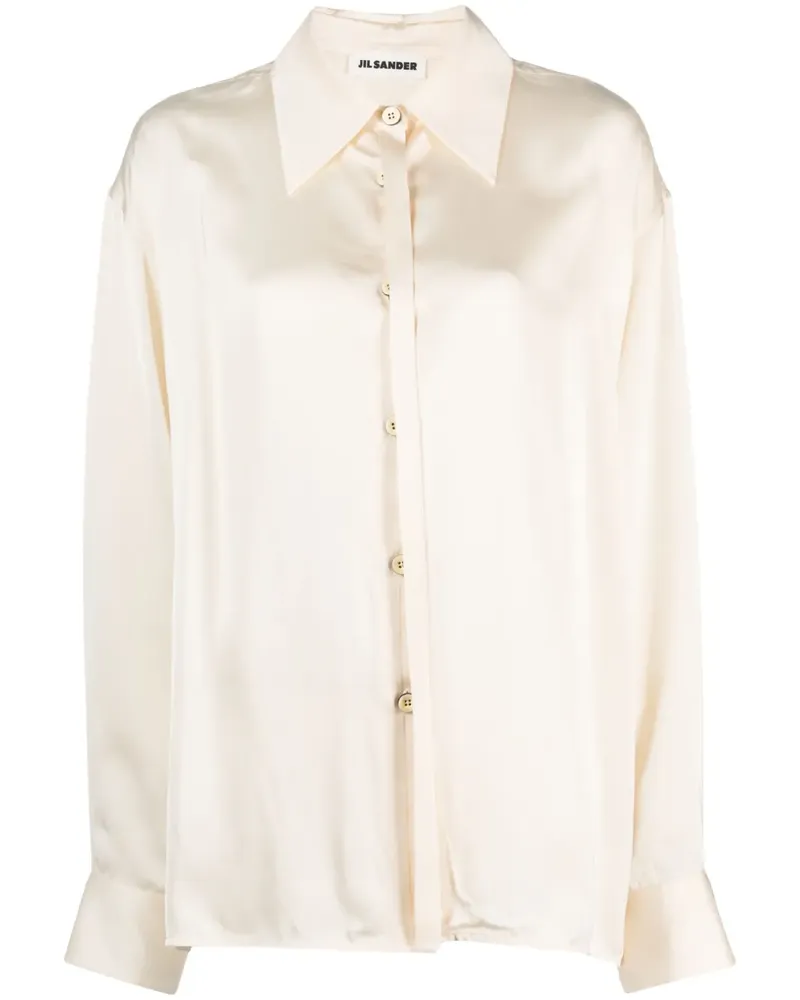 Jil Sander Klassisches Hemd - Nude Nude