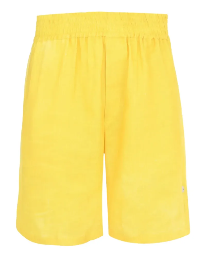 Roberto Cavalli Shorts mit Stretchbund - Gelb Gelb