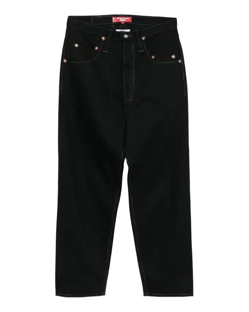 Junya Watanabe x Levi's contrast-stitch jeans - Schwarz Schwarz