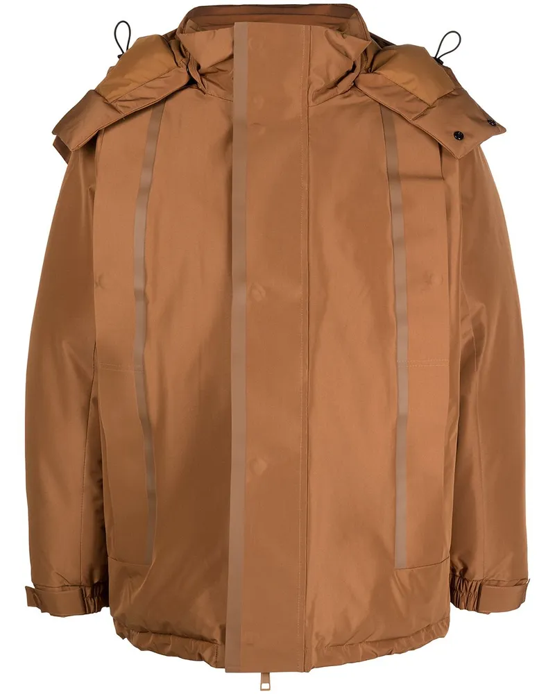 3.1 phillip lim Gefütterter The Journey Mantel - Schwarz Schwarz