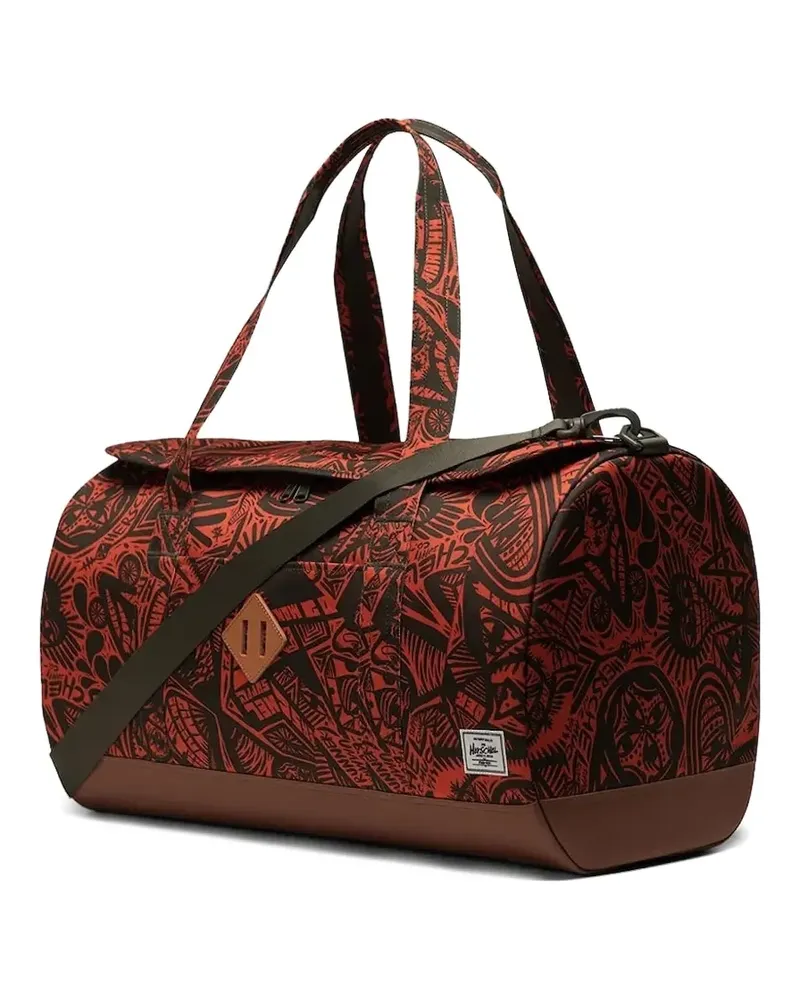 Herschel Supply Co. Reisetasche mit grafischem Print - Rot Rot