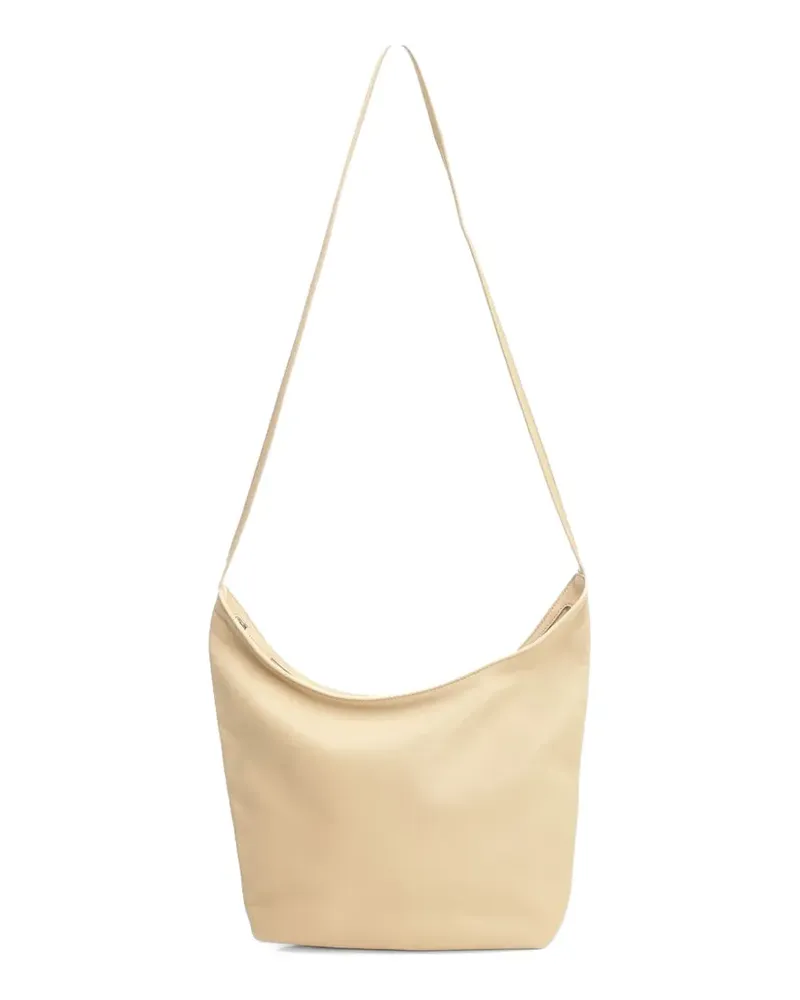The Row zip satchel - Nude Nude