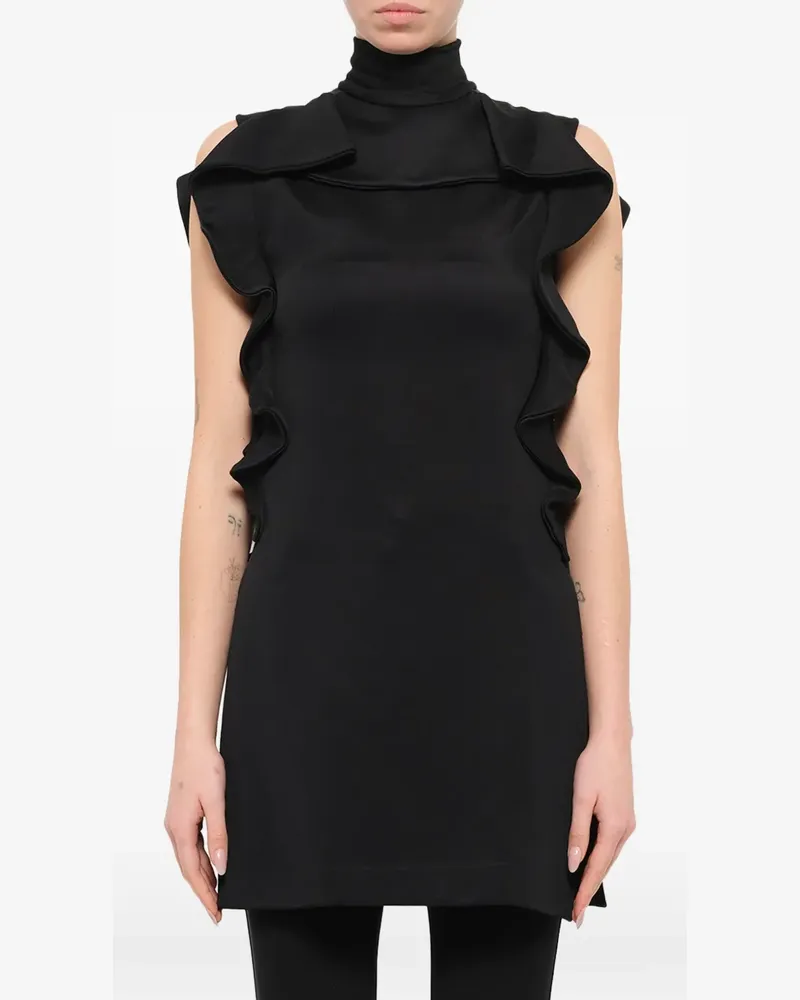 Givenchy ruffe tunic cress - Schwarz Schwarz