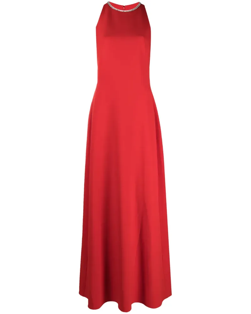 Safiyaa Langes Trägerkleid - Rot Rot