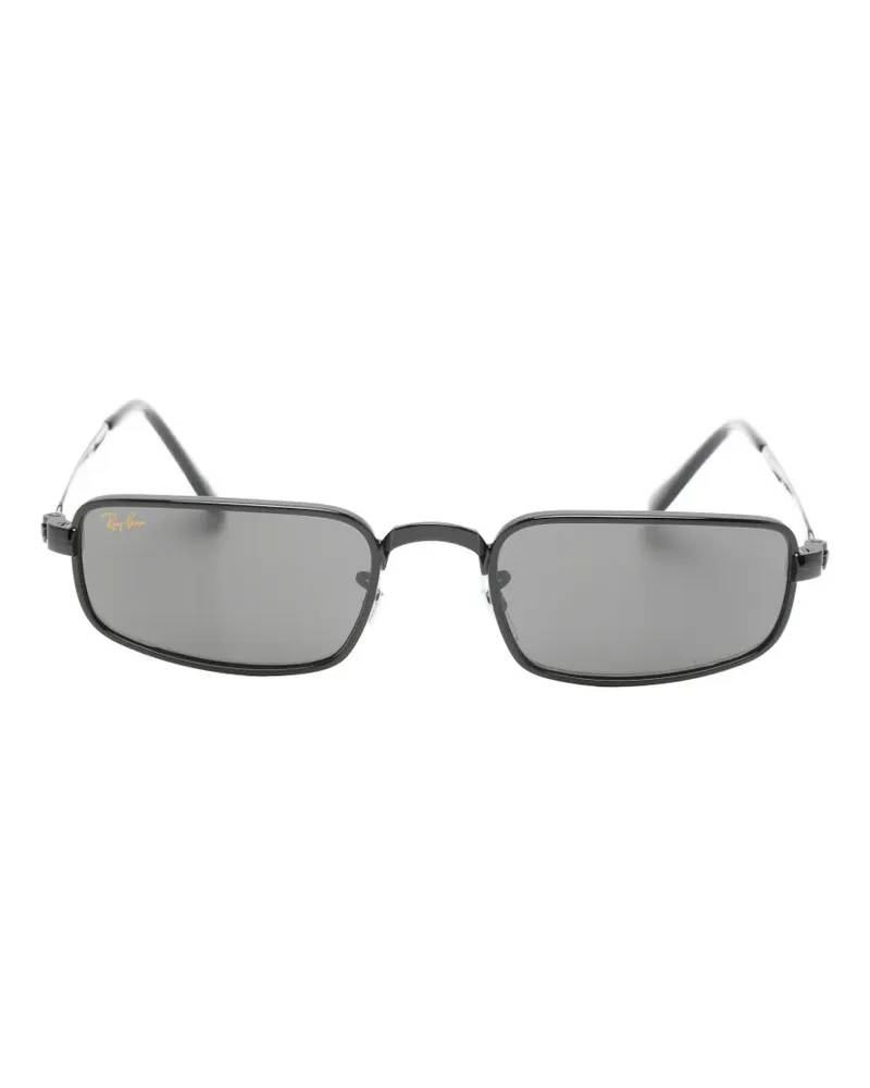 Ray Ban rectangle-frame sunglasses - Schwarz Schwarz