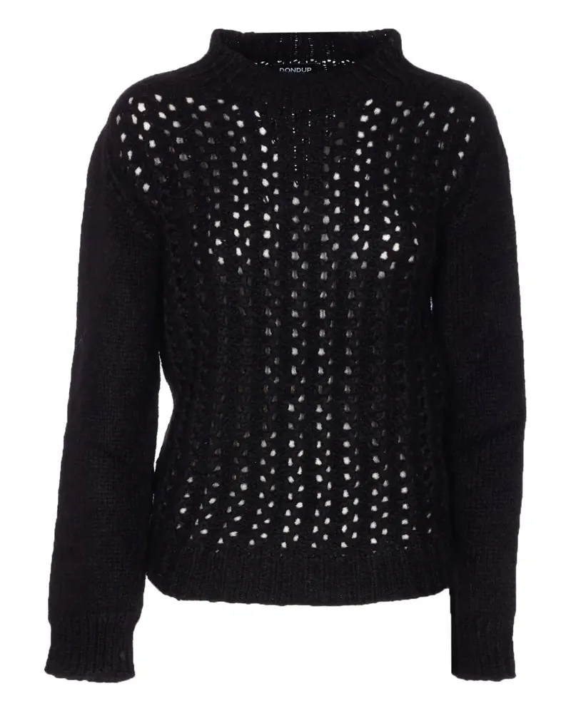Dondup Pullover mit Stickerei - Schwarz Schwarz