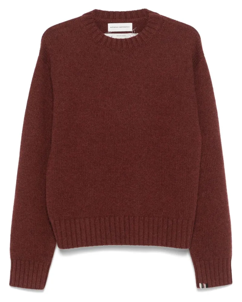 extreme cashmere Nº373 Oldie Pullover - Braun Braun