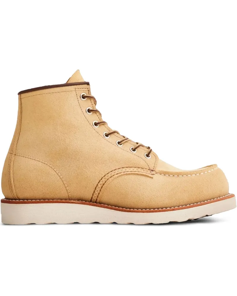 Red Wing Shoes Classic Moc 6 Inch Boot "Hawthorn Abilene - Beige" Stiefel - Nude Nude