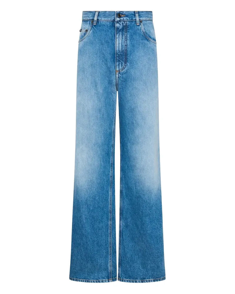 Dolce & Gabbana belt-loops jeans - Blau Blau