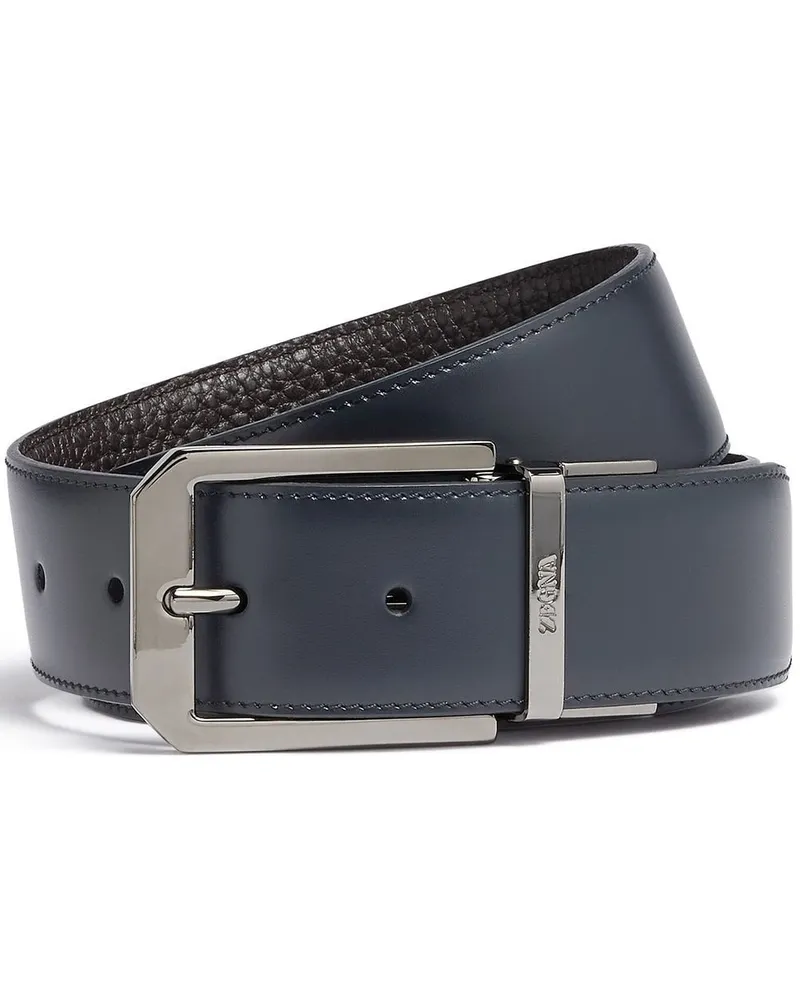 Ermenegildo Zegna Wendbarer Gürtel - Blau Blau