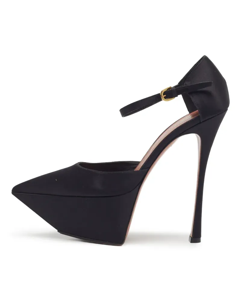 Amina Muaddi Yigit Pumps - Schwarz Schwarz