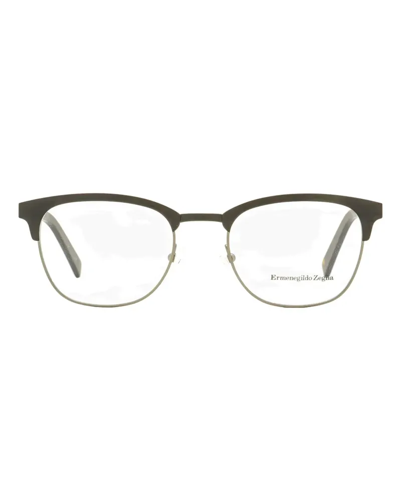 Ermenegildo Zegna 5099 Brille mit eckigem Gestell - Schwarz Schwarz
