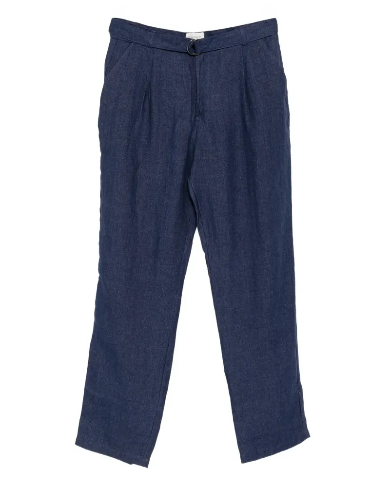 Oliver Spencer Hose mit Gürtel - Blau Blau
