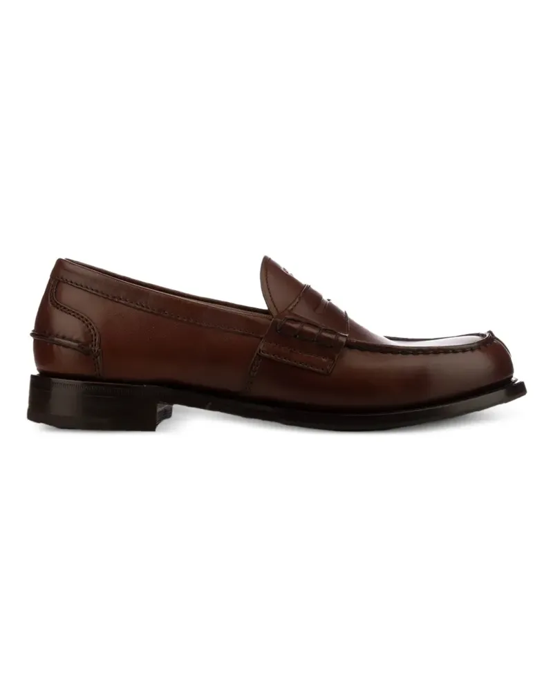 Prada Loafer mit Quasten - Braun Braun