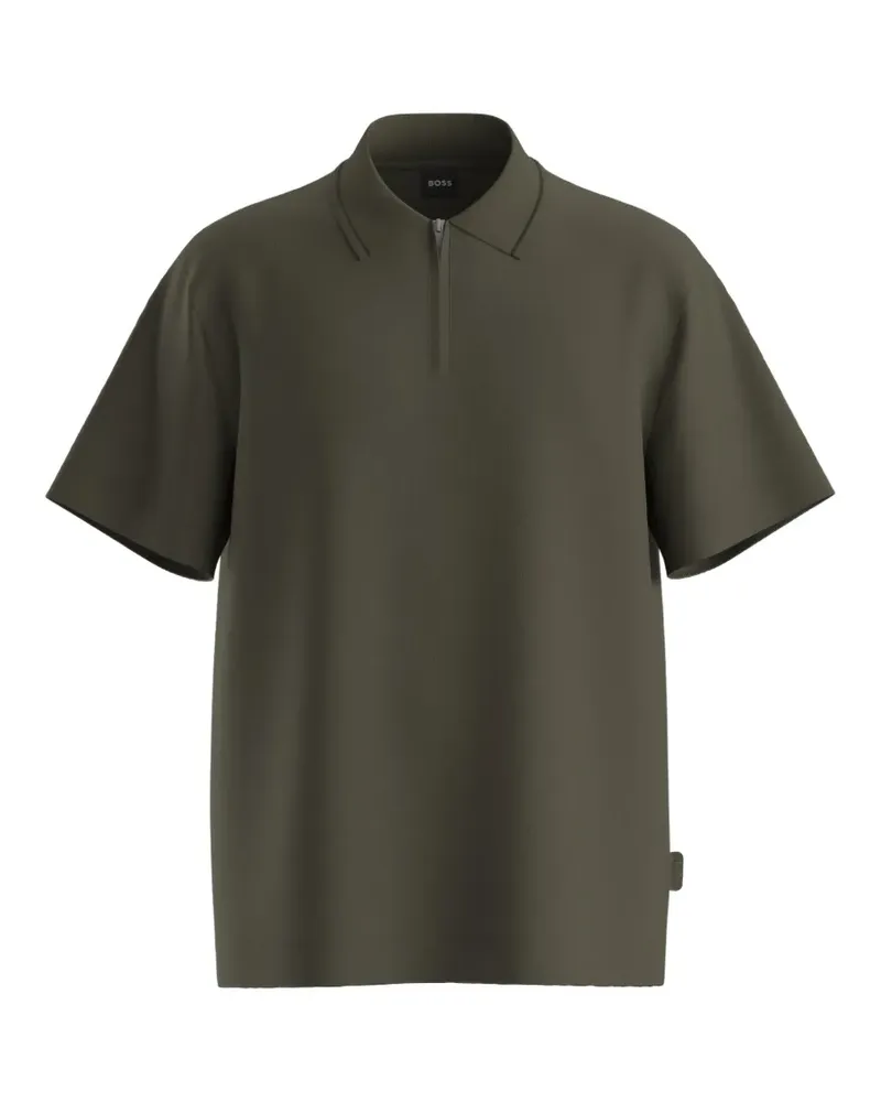 HUGO BOSS Kurzärmeliges Poloshirt - Grün Grün