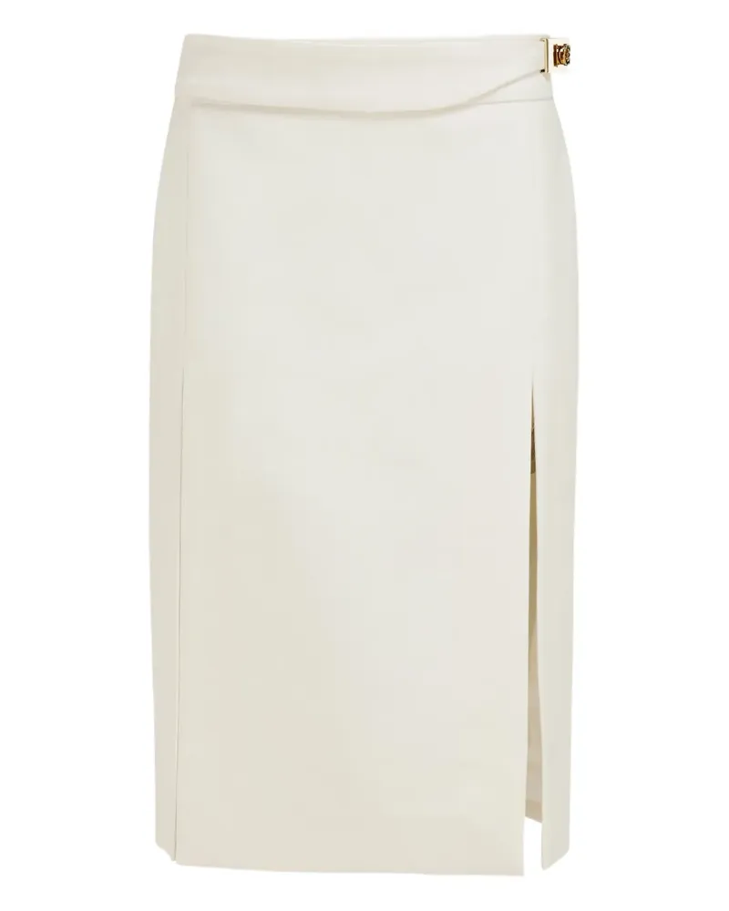 Ferragamo buckle-detailing pencil skirt - Nude Nude