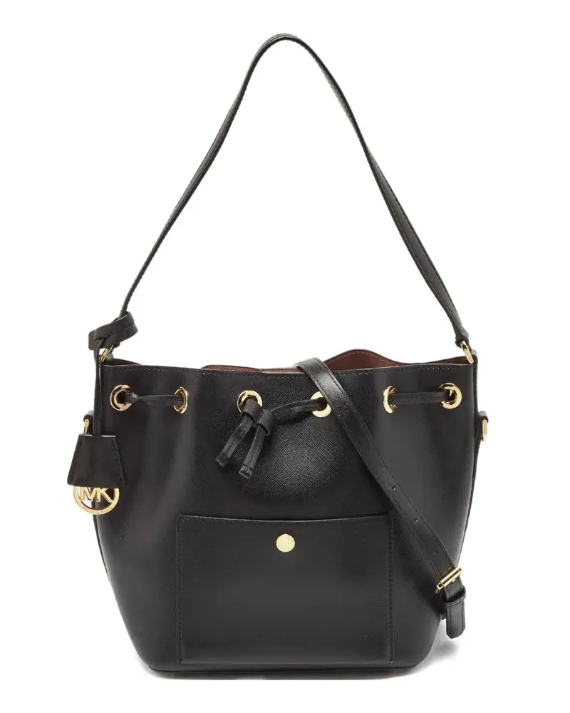 Michael Kors leather bucket bag - Schwarz Schwarz