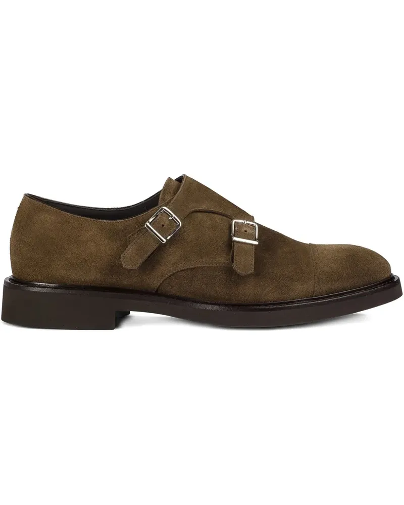 Doucal´s Monk-Schuhe aus Wildleder - Braun Braun