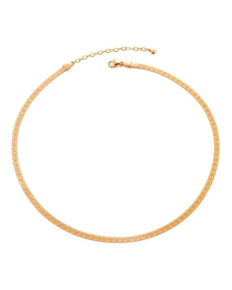 Monica Vinader Choker mit Schlange - Gold Gold