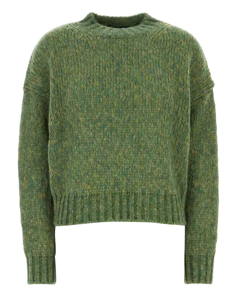 Max Mara Gestrickter Pullover - Grün Grün