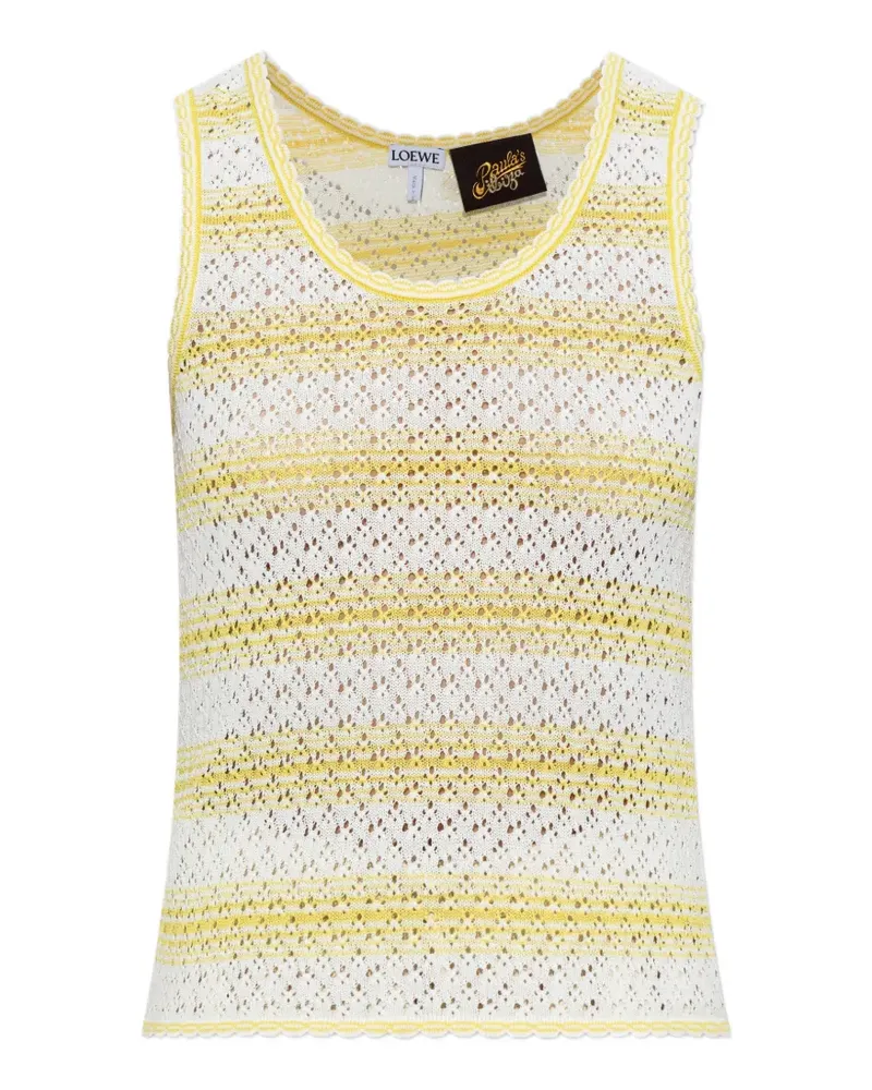 Loewe Gestricktes Tanktop - Gelb Gelb