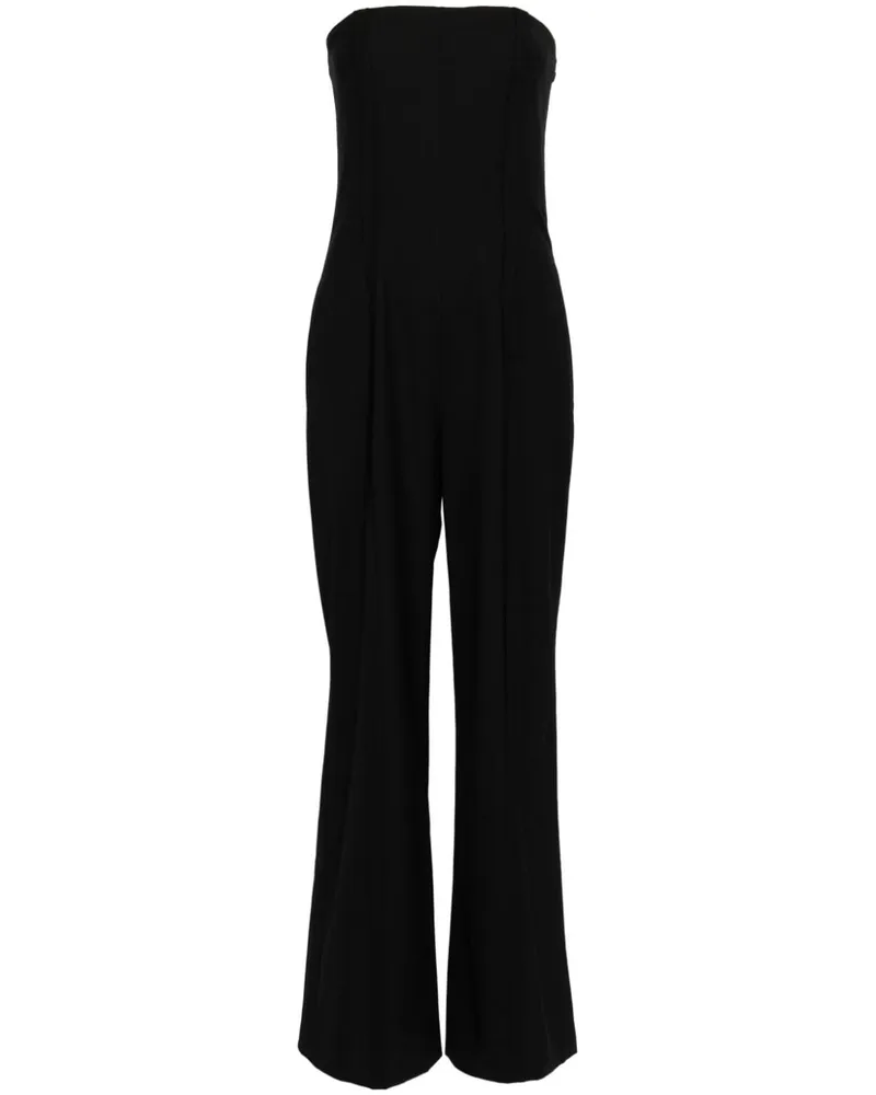 Kiki De Montparnasse Jumpsuit mit Nahtdetail Schwarz