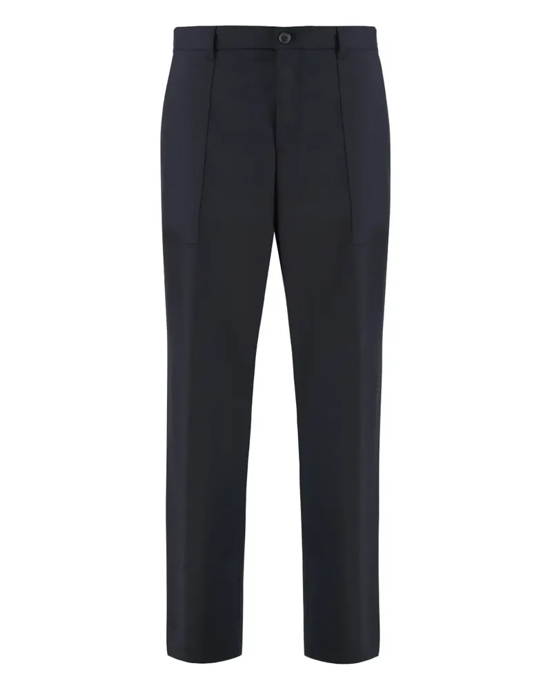 HUGO BOSS Hose mit Seitentasche - Schwarz Schwarz