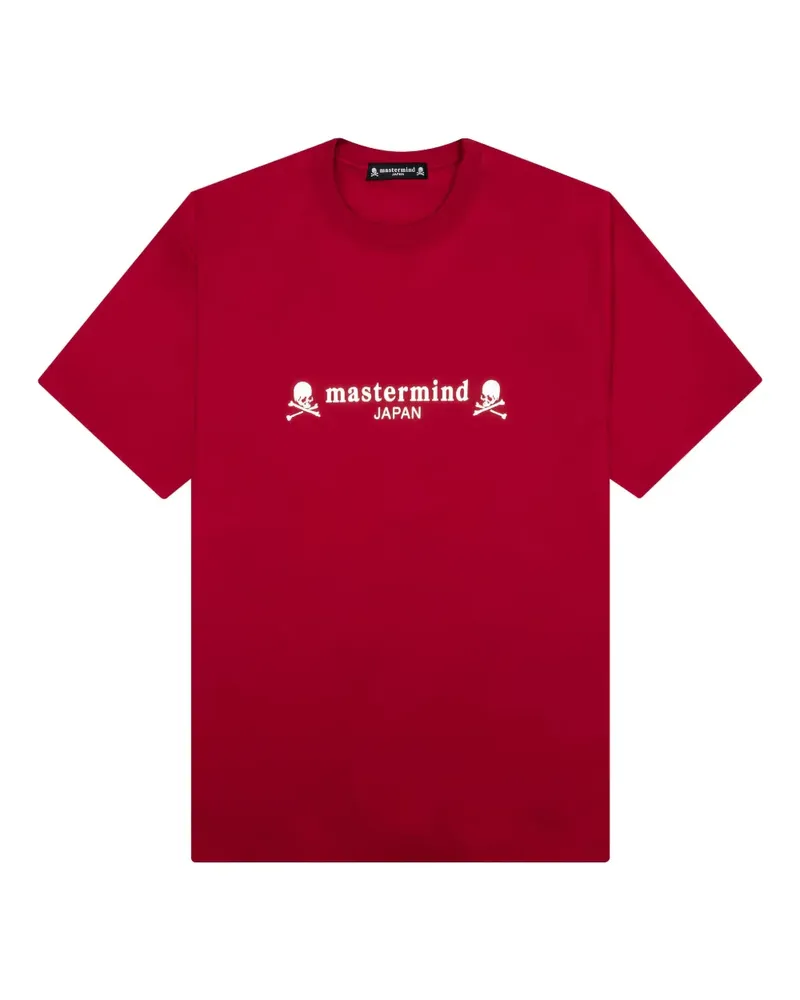 Mastermind Japan T-Shirt mit Totenkopf-Print - Rot Rot