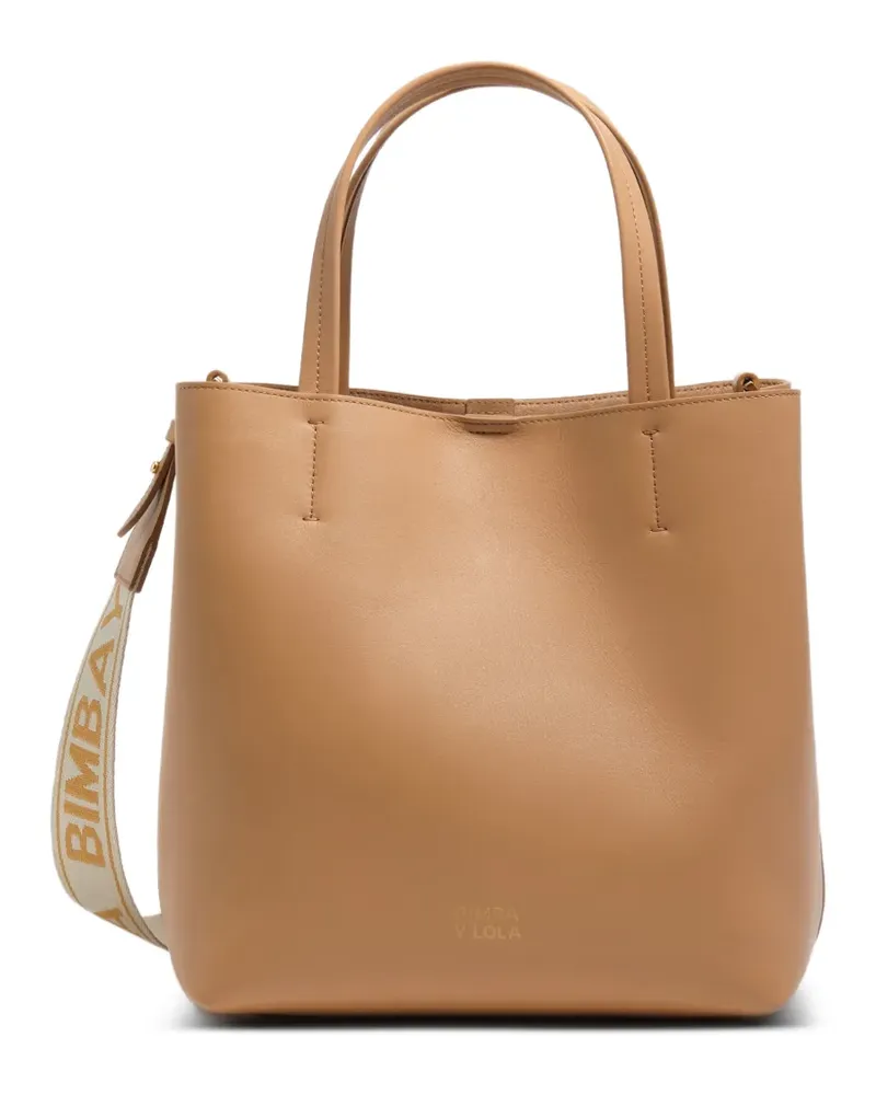 BIMBA Y LOLA top handle mini bag - Nude Nude