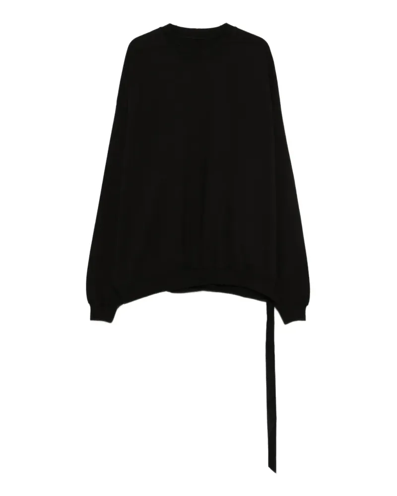 DRKSHDW by Rick Owens Hun tie-detail sweatshirt - Schwarz Schwarz