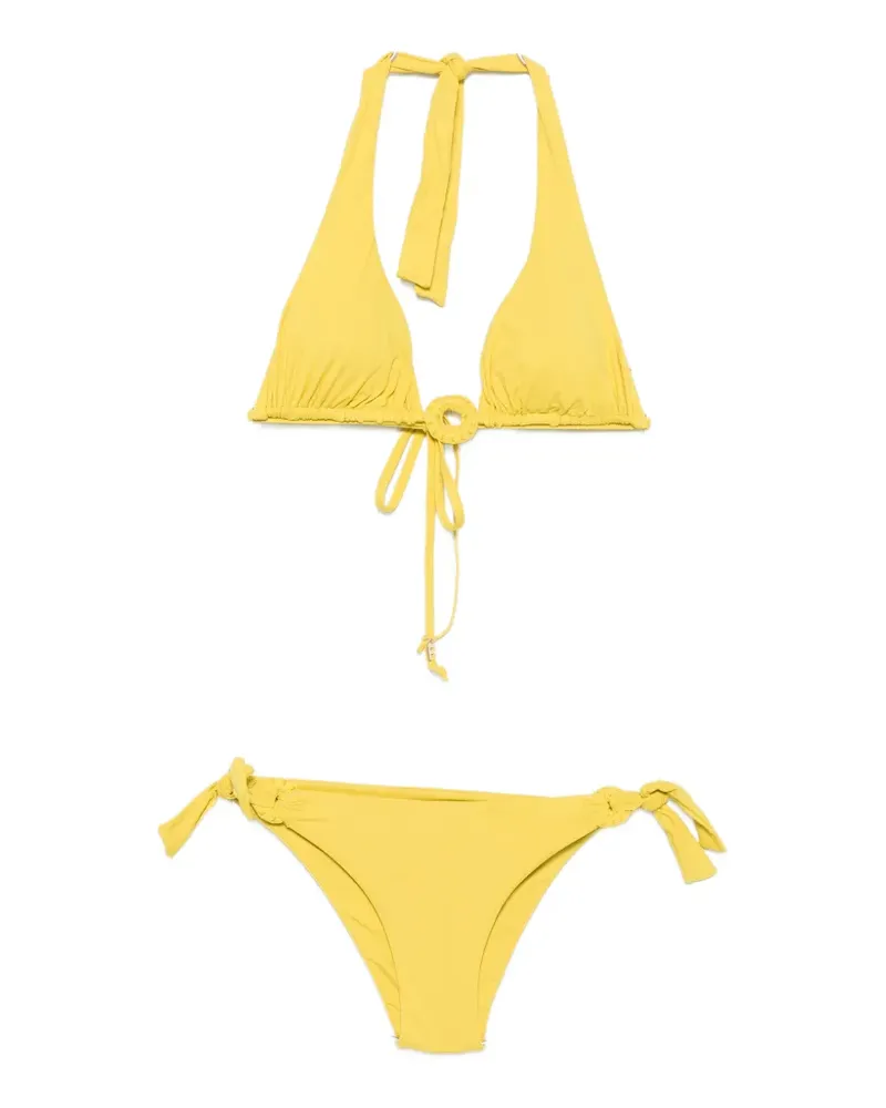 FISICO-Cristina Ferrari ring-detail bikini - Gelb Gelb