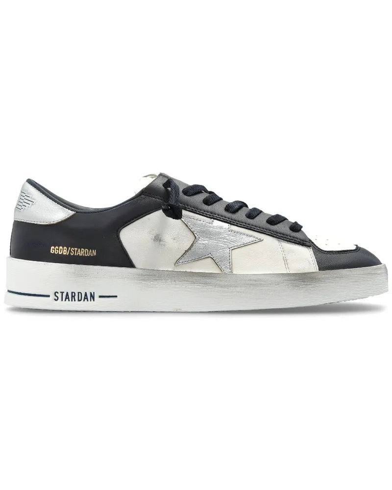 Golden Goose Stardan Con Collarino E Passalacci Sneakers - Schwarz Schwarz