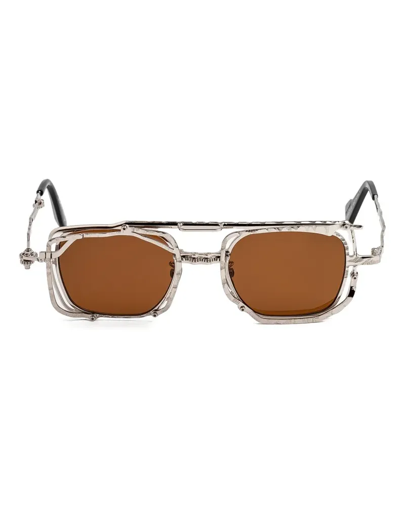 KUBORAUM Z51 square-frame sunglasses - Silber Silber