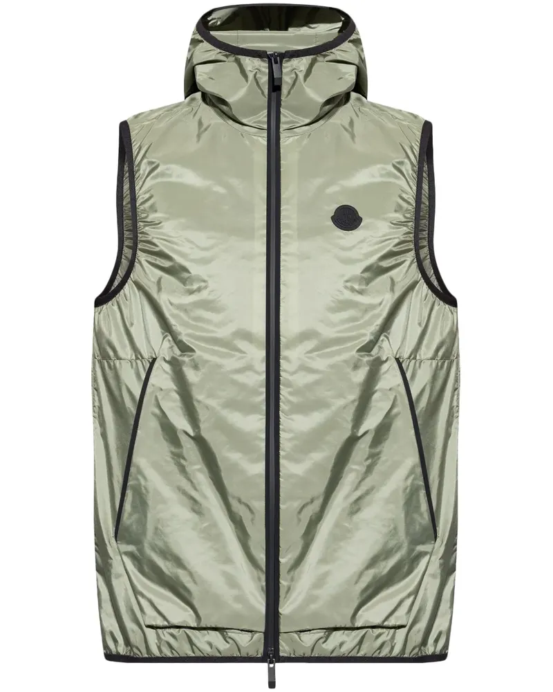 Moncler Moretan Weste - Grün Grün