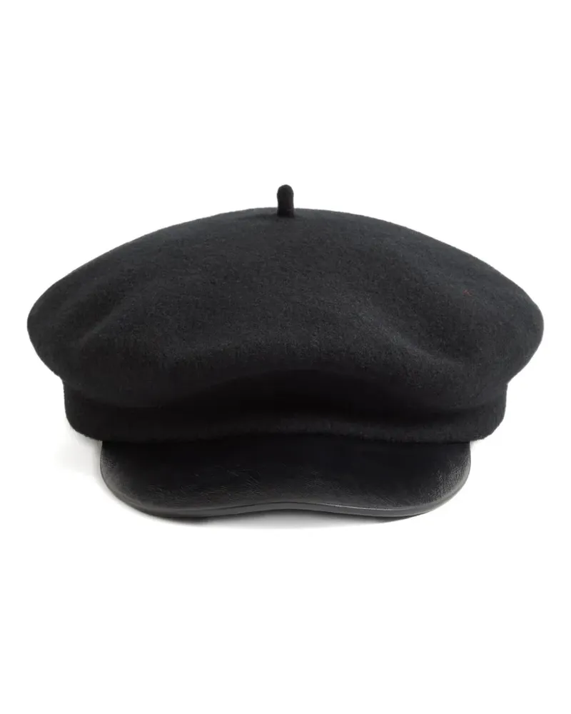 Valentino Garavani Schiffermütze mit VLogo - Schwarz Schwarz