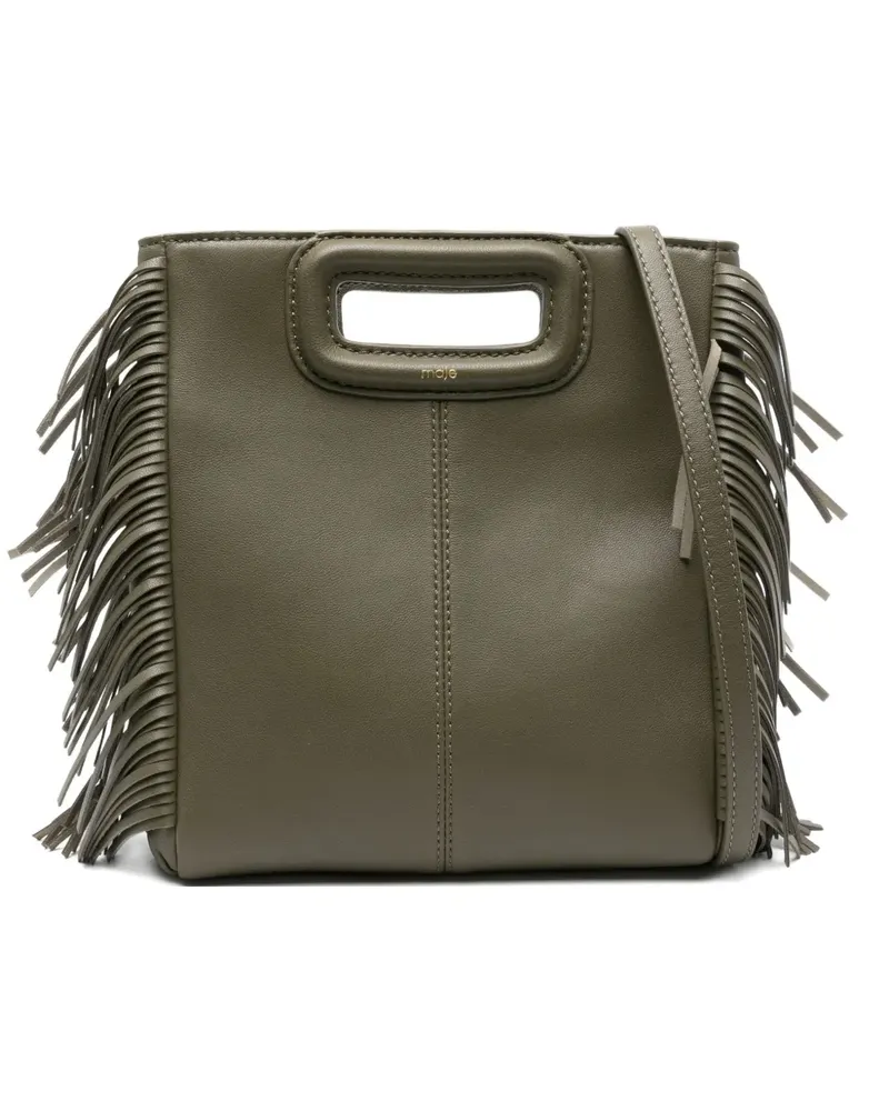 Maje Kleine M Tote Bag - Grün Grün