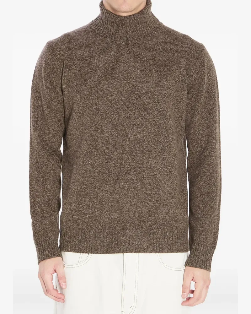 Roberto Collina Pullover mit Rollkragen - Braun Braun