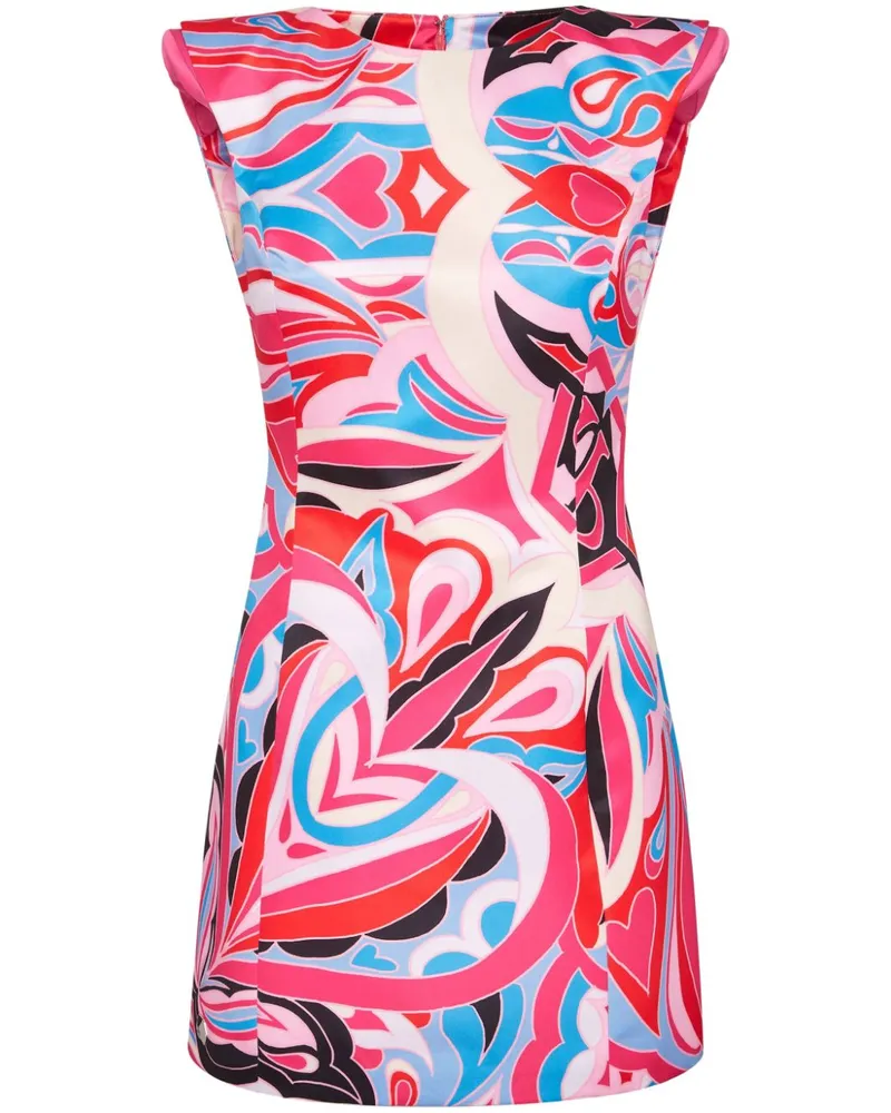 Philipp Plein Kurzes Trägerkleid - Rosa Rosa