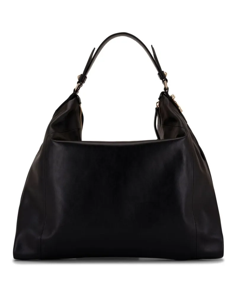 Jimmy Choo Klassische Hobo-Tasche - Schwarz Schwarz