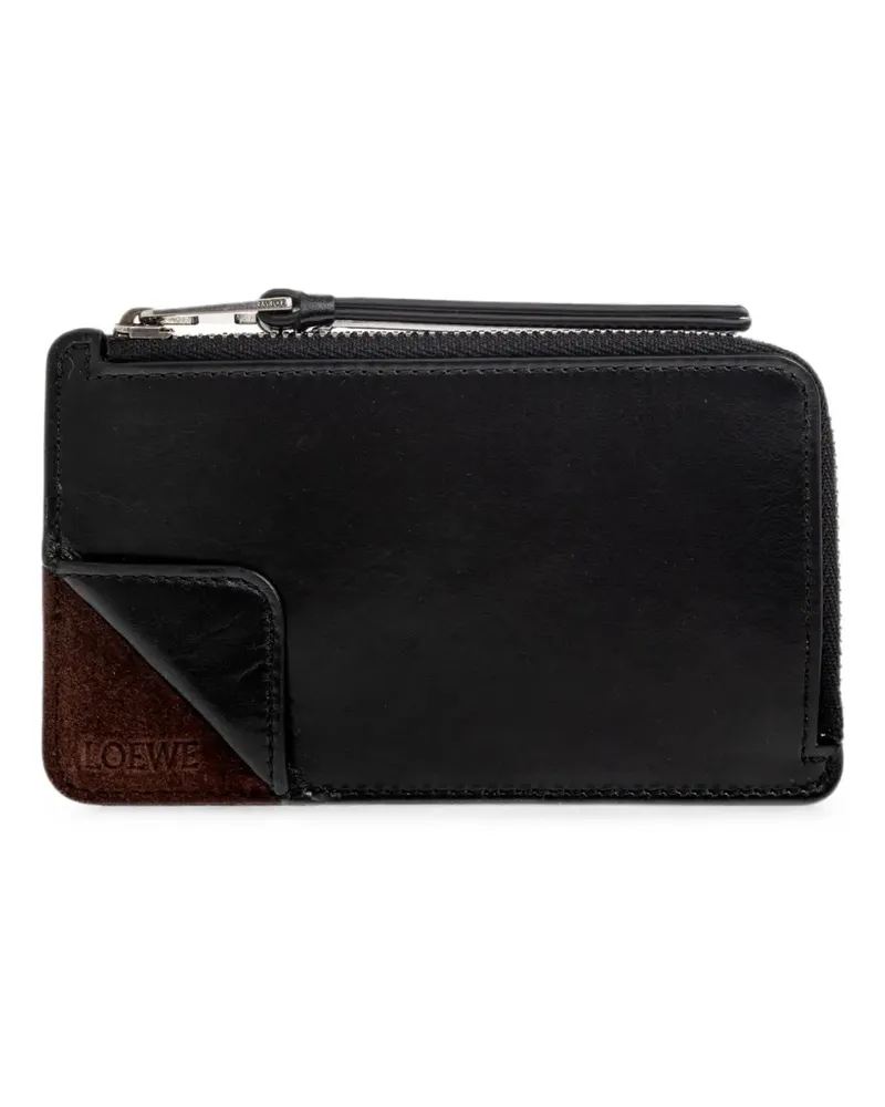 Loewe zip-fastening cardholder - Schwarz Schwarz