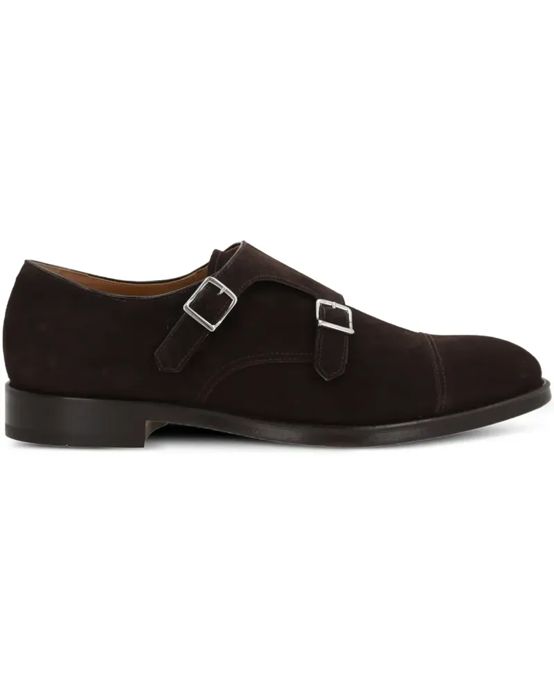Doucal´s Monk-Schuhe aus Wildleder - Braun Braun