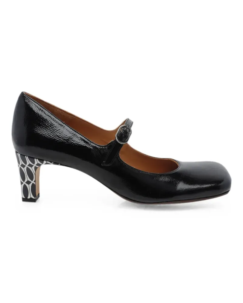 Chie Mihara Samai squared-toe pumps - Schwarz Schwarz